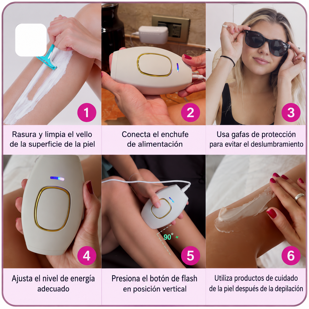 SilkPulse™ — Depiladora IPL de Luz Pulsada