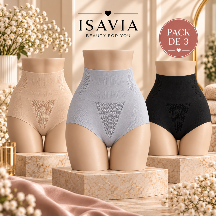SculptLift™ — Pack de 3 Bragas Faja Push Up de Cintura Alta