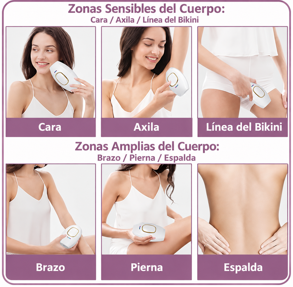 SilkPulse™ — Depiladora IPL de Luz Pulsada